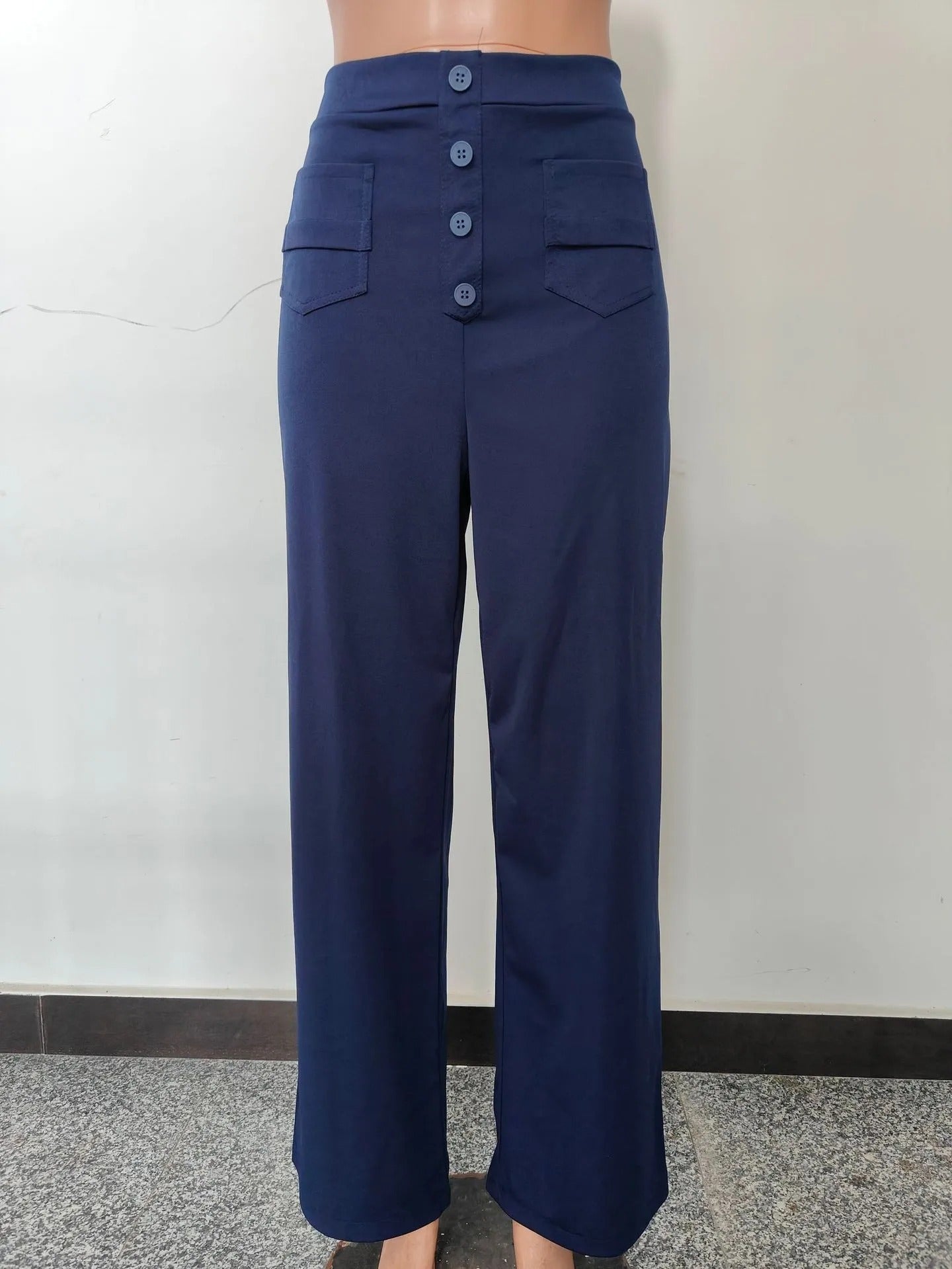 High-Waist Wide Leg Pants