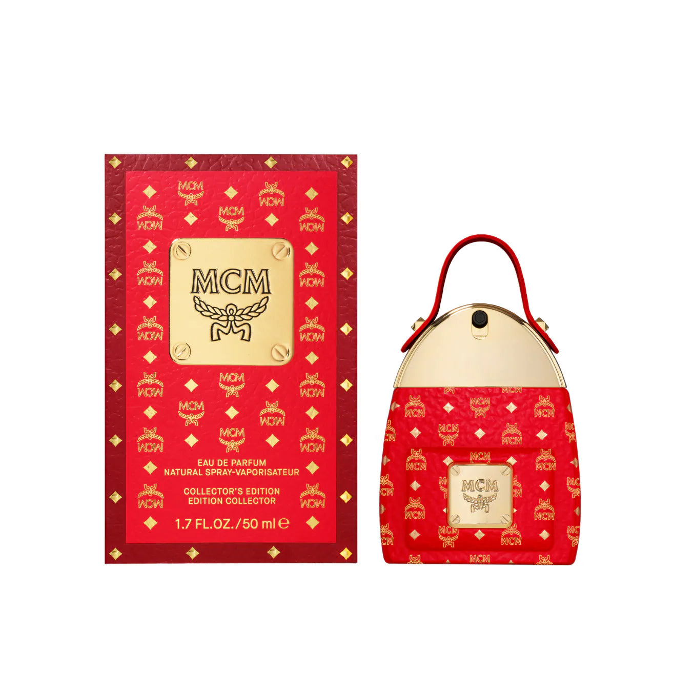 MCM Scarlet Amber Floral Escape