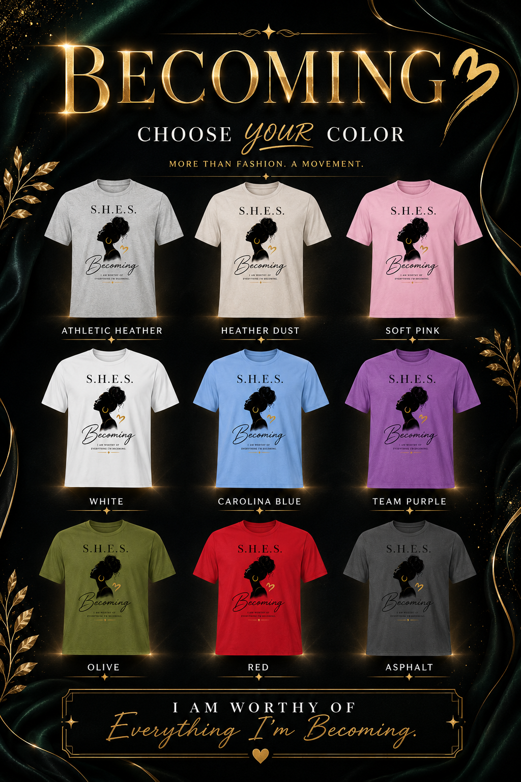 S.H.E.S Becoming Tee