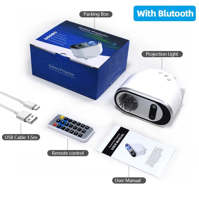 Aurora Borealis Galaxy Night Lamp